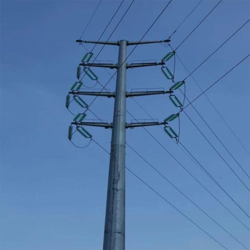 ဓာတ်အားလိုင်းအတွက် 500kV Lattice Steel Tower